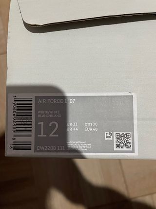 Nike Air Force 1 Blancas