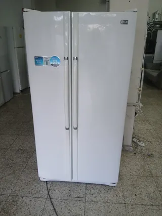 Nevera LG Doble Puerta Blanca