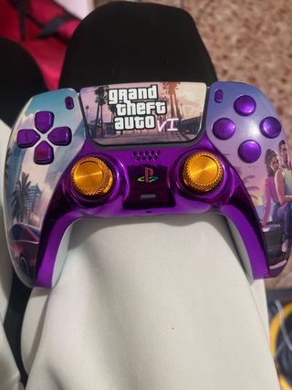 Mando PS5 GTA VI Personalizado Morado URGE VENTA
