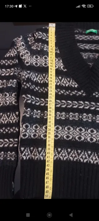 Jersey Benetton Lana Mujer Talla M