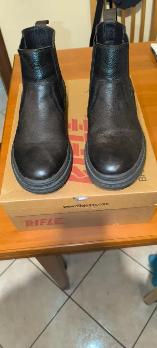 Stivaletti marrone Rifle uomo
