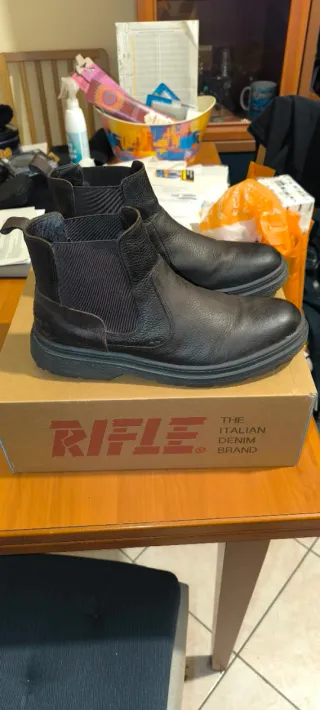 Stivaletti marrone Rifle uomo