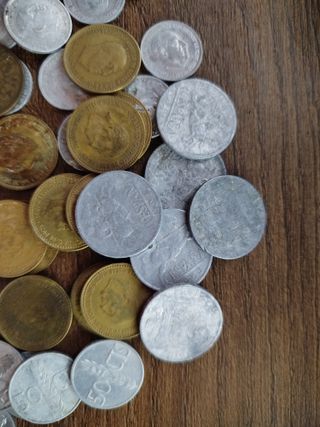 Lote 49 monedas de Franco