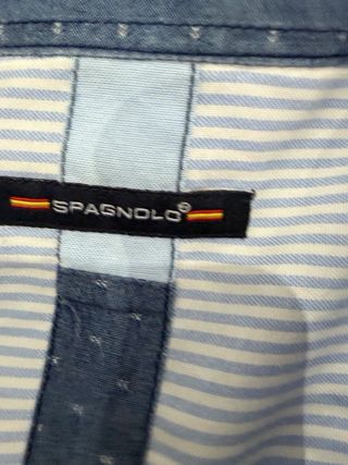 Camisa Paul & Shark Rayas Azul Talla M