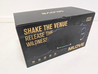 Altavoz Portátil Bluetooth 80W con Luces LED