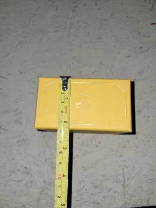 Caja Amarilla Swarovski para Reloj Pulsera