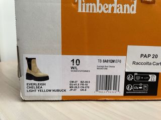 Botas Timberland Beige y Negras Mujer