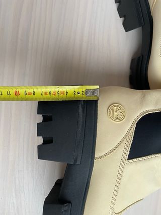 Botas Timberland Beige y Negras Mujer