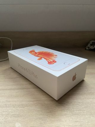 iPhone 6 S Plus Rose Gold 32 GB + cargador y funda