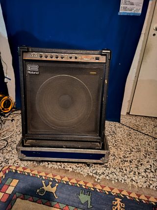 Amplificador Bajo Roland BN 100 con Caja