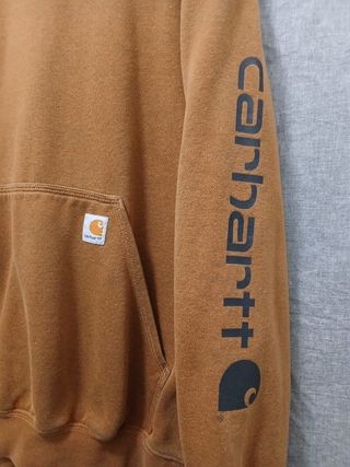 carhartt hoodie size M brown