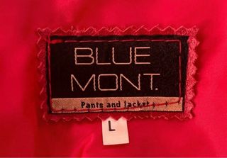 Gilet vintage in vera pelle foderato colore rosso