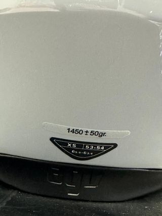 Casco AGV K3 Talla XS Integral