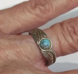 Anillos Plata Ley y Piedras Naturales