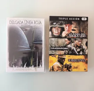 4 Películas DVD Guerra Drama