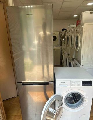 Nevera Samsung y Lavadora Siemens