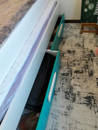 Cama nido con 2 cajones