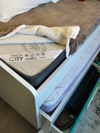 Cama nido con 2 cajones