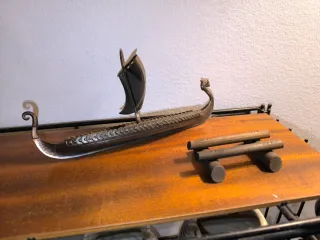 Drakkar Metal Vintage Decoración