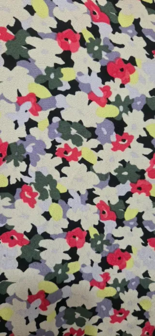 Vestido camisero estampado floral