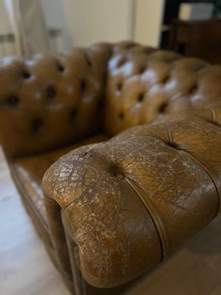 Cheste individual vintage usado pero con encanto.