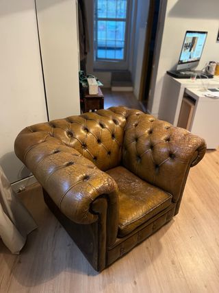 Cheste individual vintage usado pero con encanto.