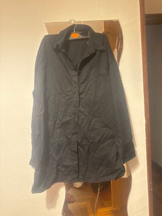Camisa Zara Negra Talla S