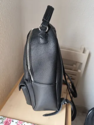 Mochila Stradivarius Negra