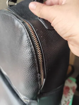 Mochila Stradivarius Negra