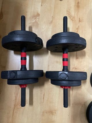 Set Mancuernas Ajustables 40kg (2x20kg)