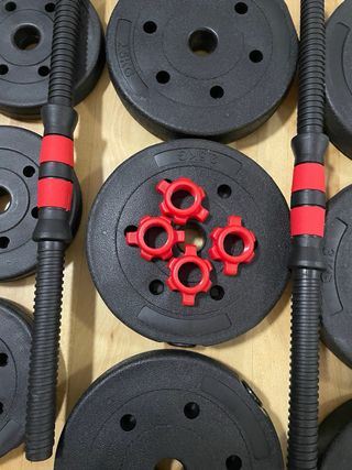 Set Mancuernas Ajustables 40kg (2x20kg)