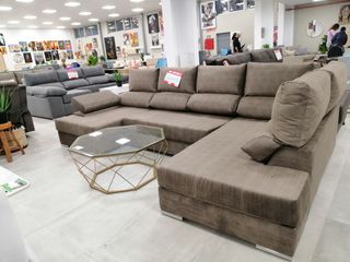 Nuevo Mega Sofa Chaise Longue Italia 345x200x150cm