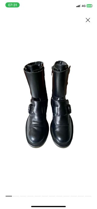 Stivali Santoni Vera Pelle Neri