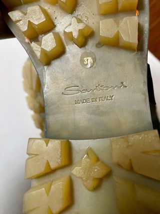 Stivali Santoni Vera Pelle Neri