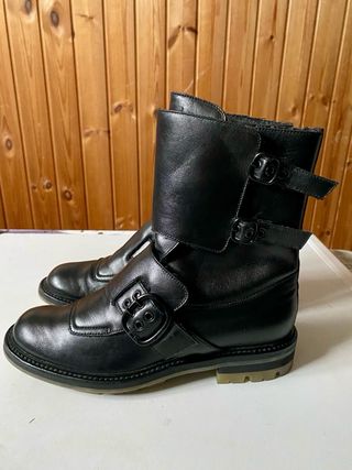 Stivali Santoni Vera Pelle Neri