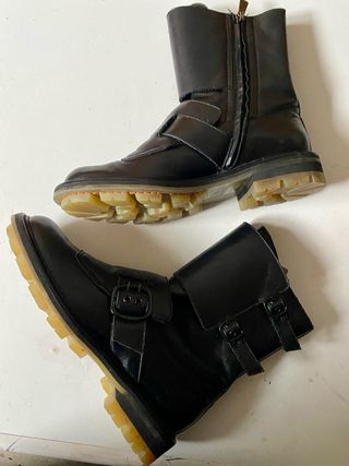 Stivali Santoni Vera Pelle Neri