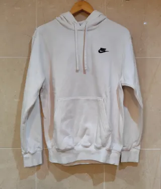Sudadera Nike con capucha blanca
