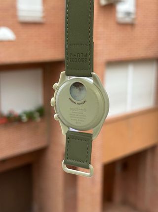Reloj Swatch Speedmaster Granate y Gris