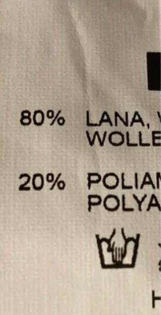 Parka Lana Bark Mujer Talla L Azul