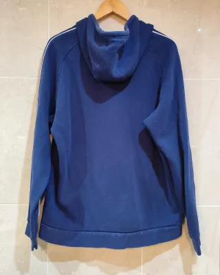 Sudadera Adidas con capucha azul
