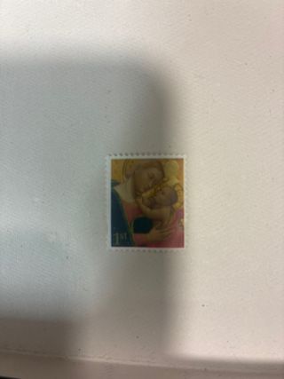 Sello 1ª Clase Virgen con Niño