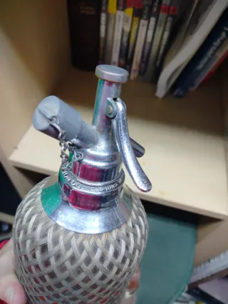 Sifón inglés vintage