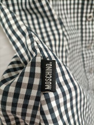 CAMISA DE MUJER MOSCHINO JEANS TALLA S COMO NUEVA.