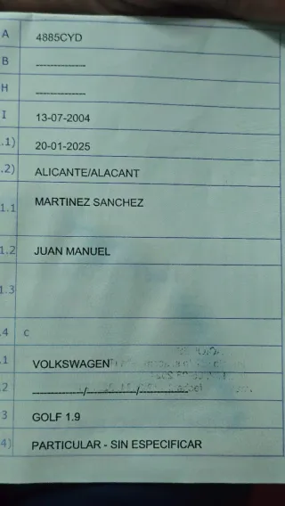 Volkswagen Golf 2005