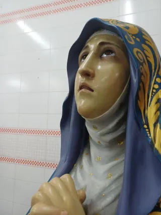 Dolorosa de Olot tamaño natural 156 cm
