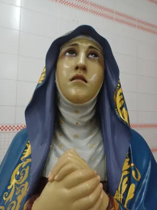 Dolorosa de Olot tamaño natural 156 cm