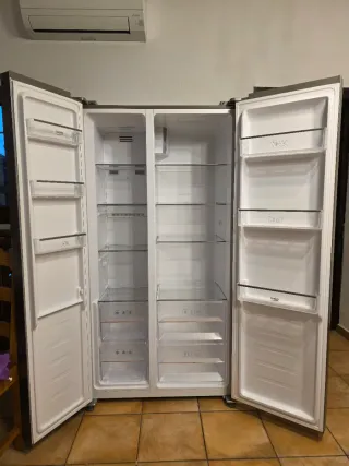 Nevera Americana Acero Inoxidable