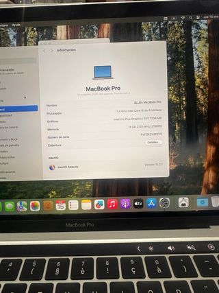 MacBook Pro 2020 Plata 512GB
