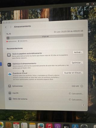 MacBook Pro 2020 Plata 512GB