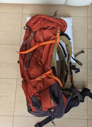 Mochila Forclaz Naranja/Roja